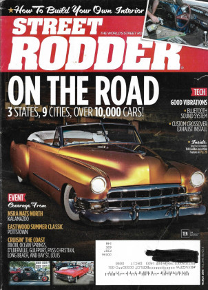 STREET RODDER 2016 MAR - CUSTOM CROSSOVER EXHAUST INSTALL,KALAMAZOO, BILOXI*